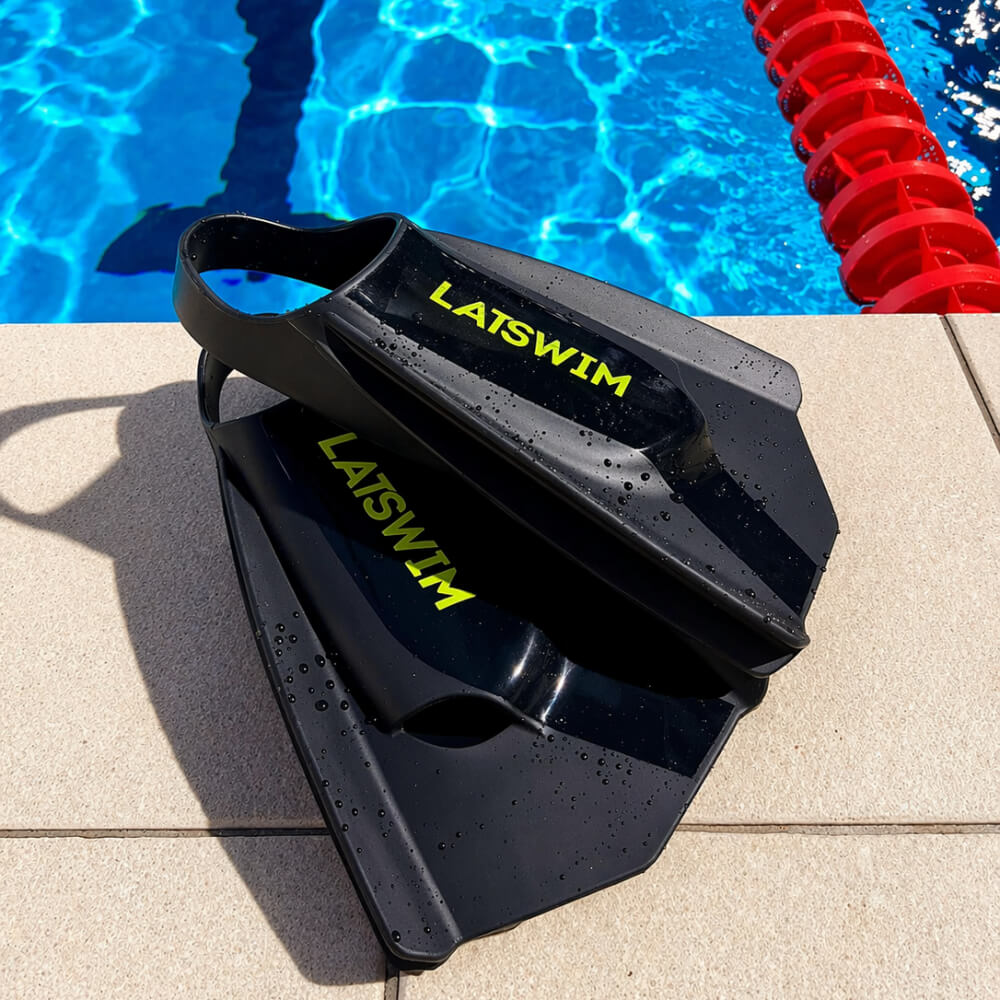 LATSWIM Elite X Fins Black/Pink