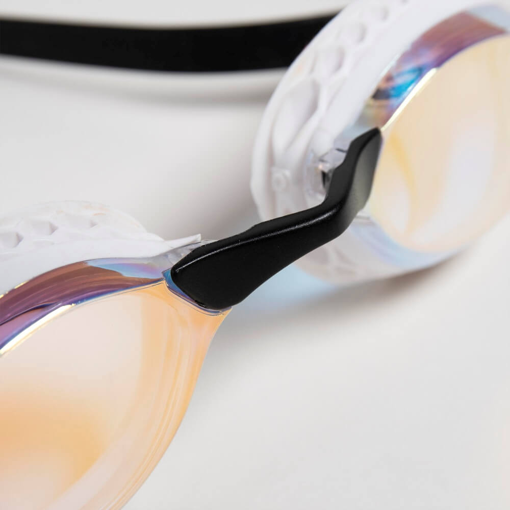 ARENA Air Speed Mirror Racing Yellow Copper/White peldbrilles