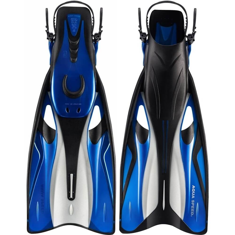 AQUA SPEED Swift Navy snorkelēšanas pleznas