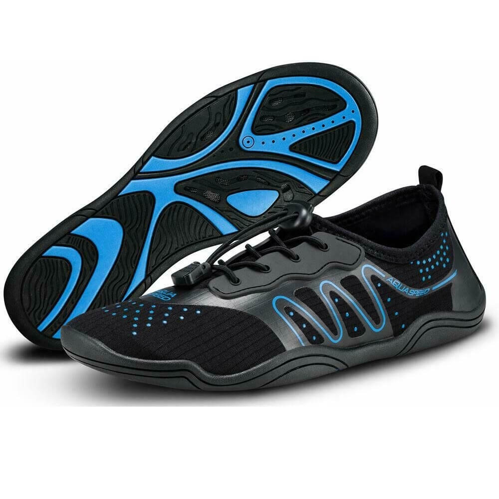 AQUA SPEED Kameleo Black/Blue ūdens apavi