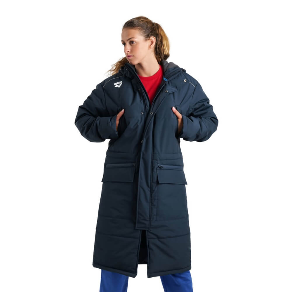 ARENA Team Parka Solid Navy