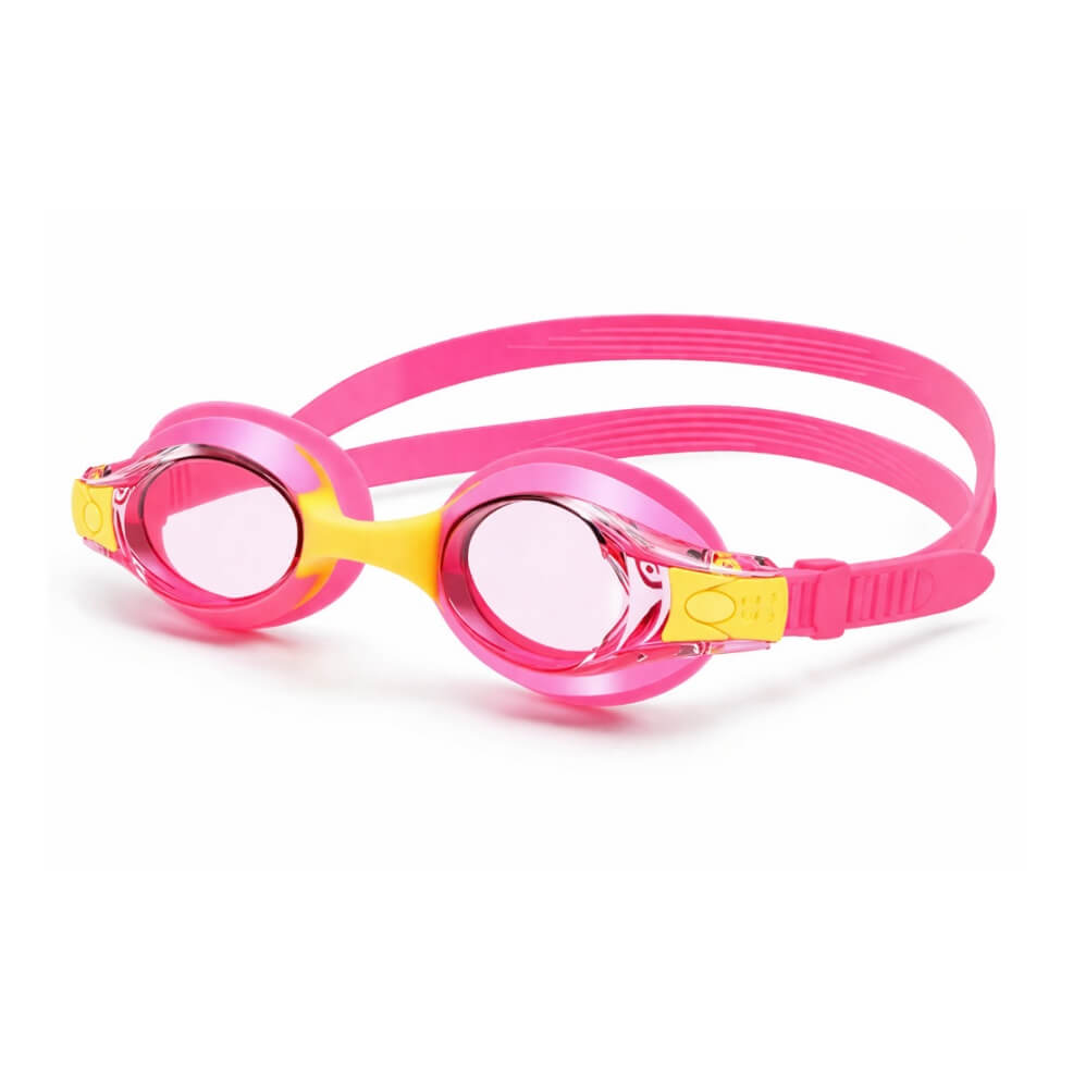 LATSWIM Pink/Yellow bērnu peldbrilles