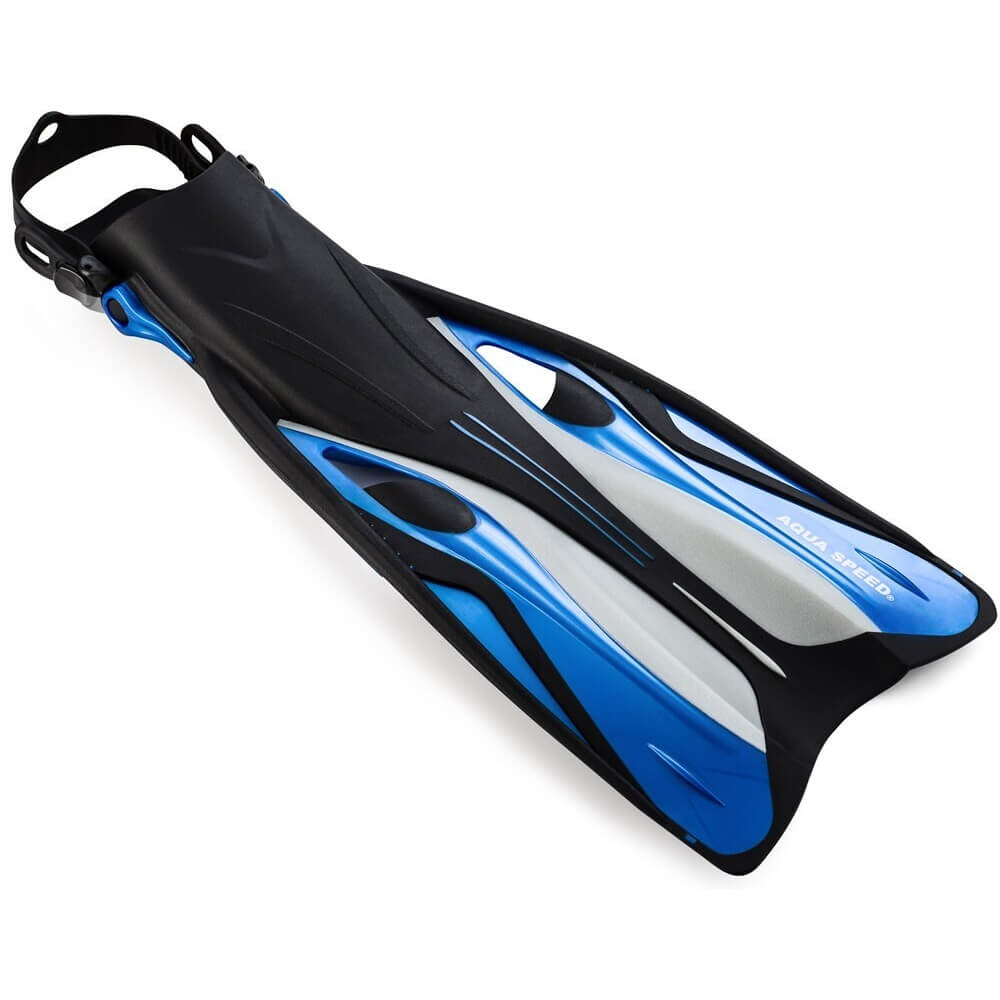 AQUA SPEED Swift Navy snorkelēšanas pleznas