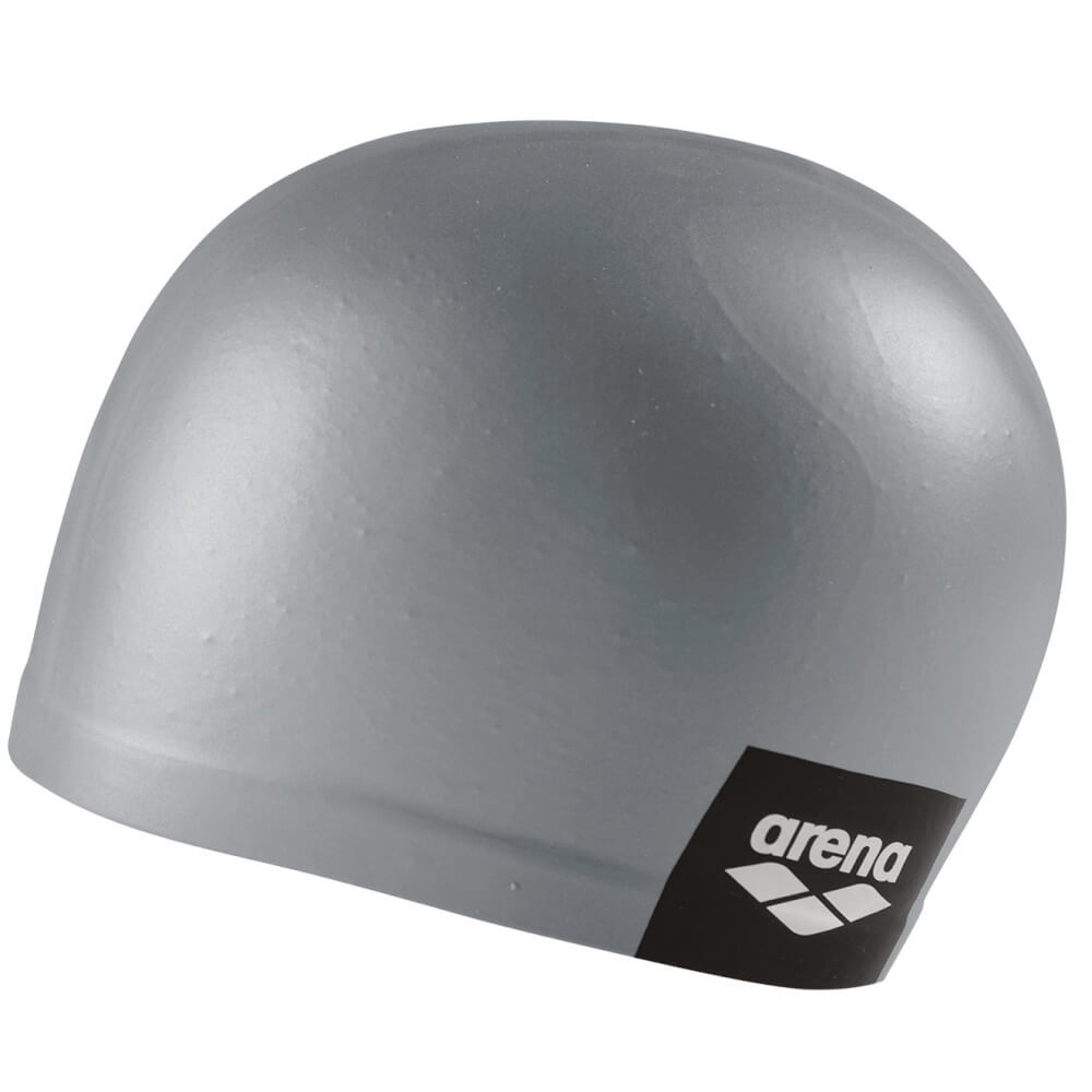 ARENA Logo Moulded Grey silikona peldcepure