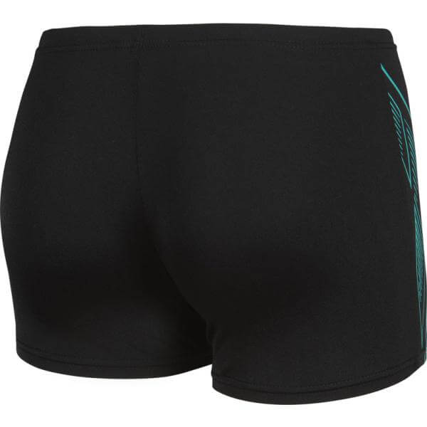 ARENA Reflecting Swim Short Black zēnu bokseršorti