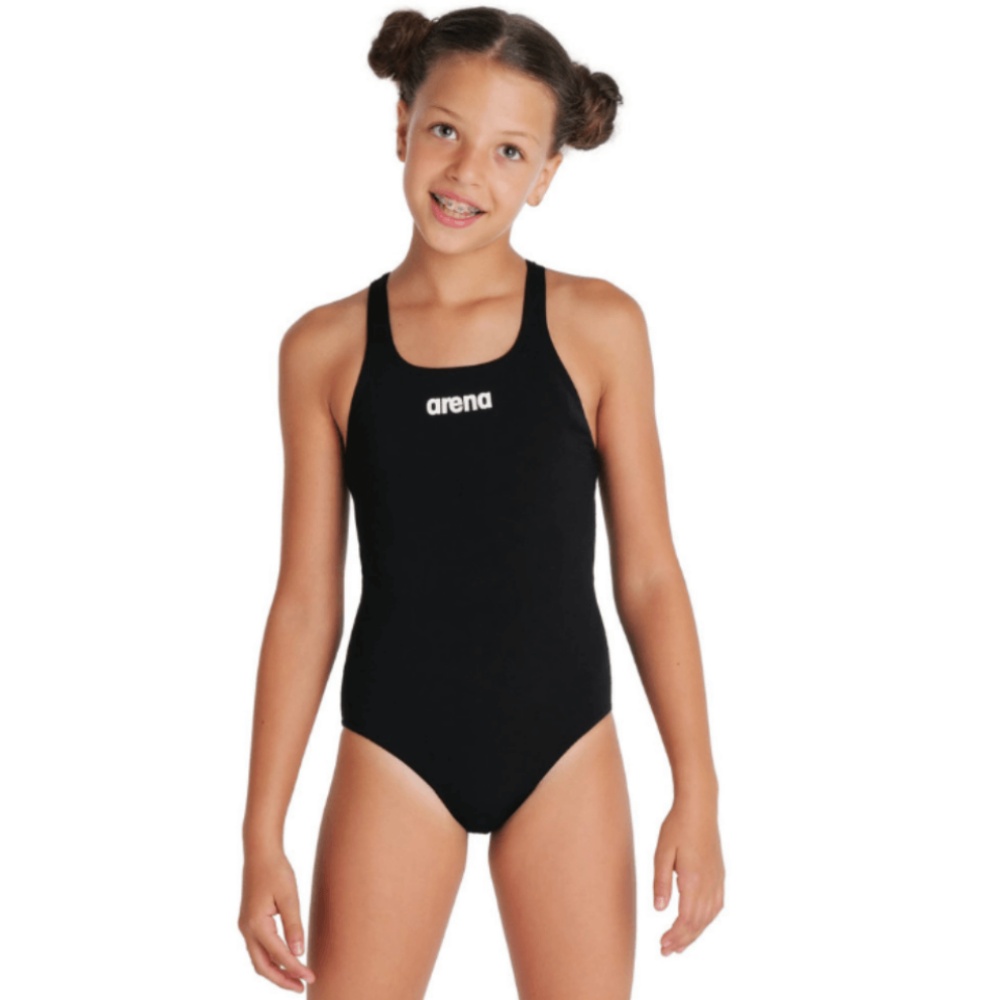 ARENA Team Swim Pro Solid Black meiteņu peldkostīms