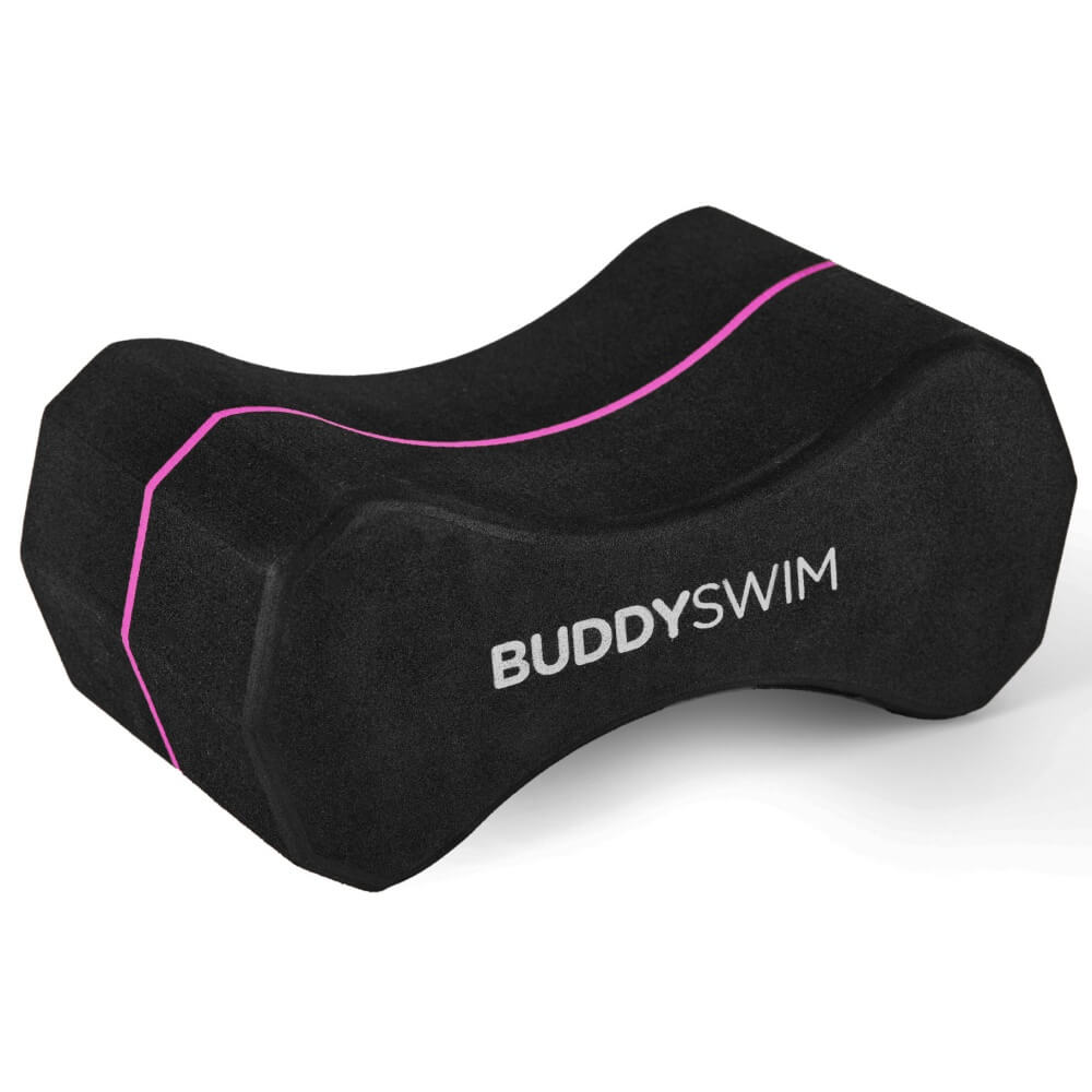 BUDDYSWIM Pull Buoy Black/Pink pludiņš