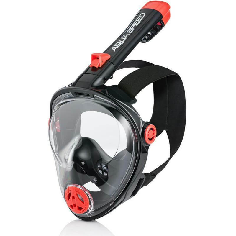 AQUA SPEED SPECTRA 2.0 KID Black pilna sejas maska