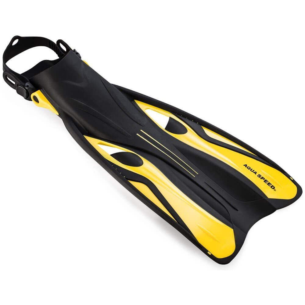 AQUA SPEED Swift Yellow snorkelēšanas pleznas