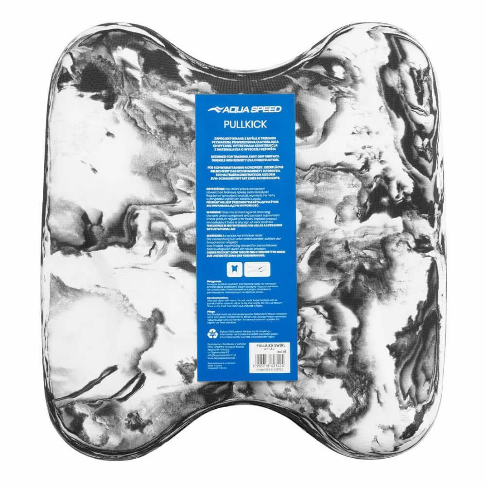 AQUA SPEED Pullkick Swirl White dēlītis